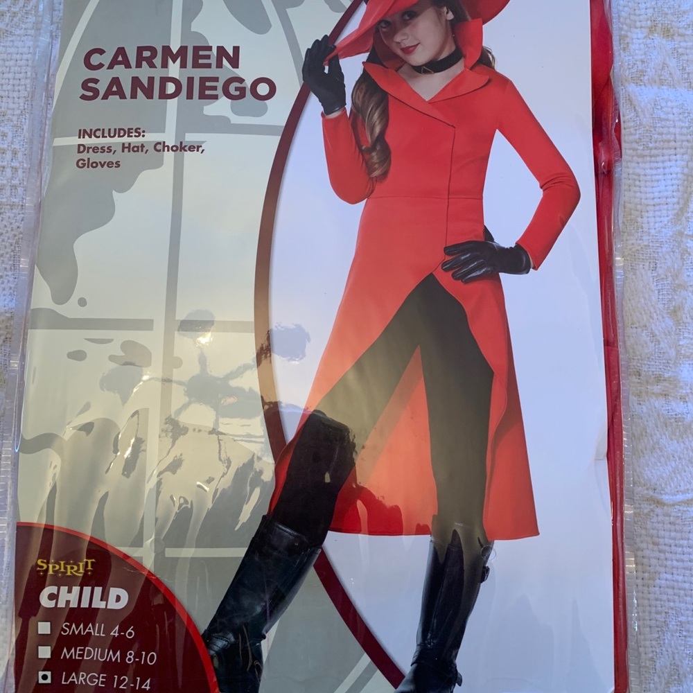 Carmen SanDiego Costume